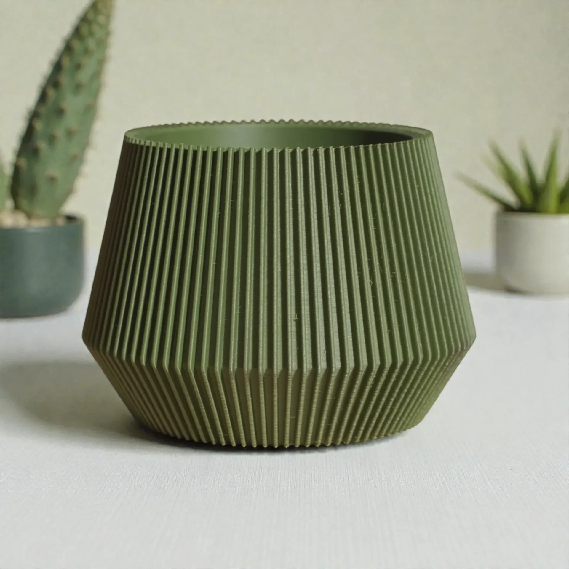 Grand cache-pot d'intérieur - OSLO (Natural, 21 cm)