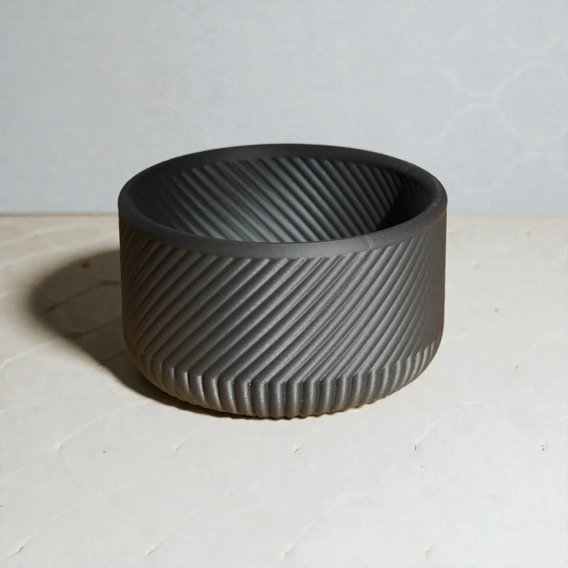 Cache-pot d'intérieur - LINE (Natural, 10,5 cm)